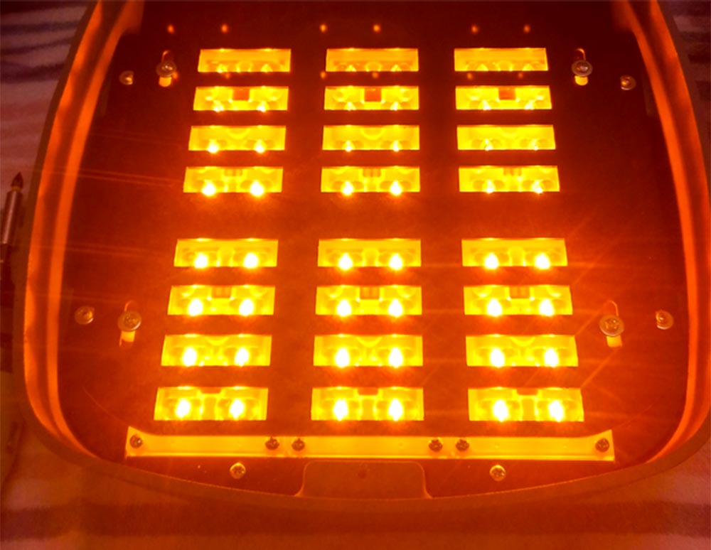 Amber LED Light Fixture