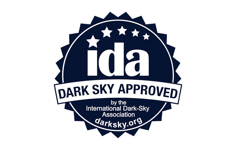 Certified Dark Sky Friendly by the international Dark-Sky Association